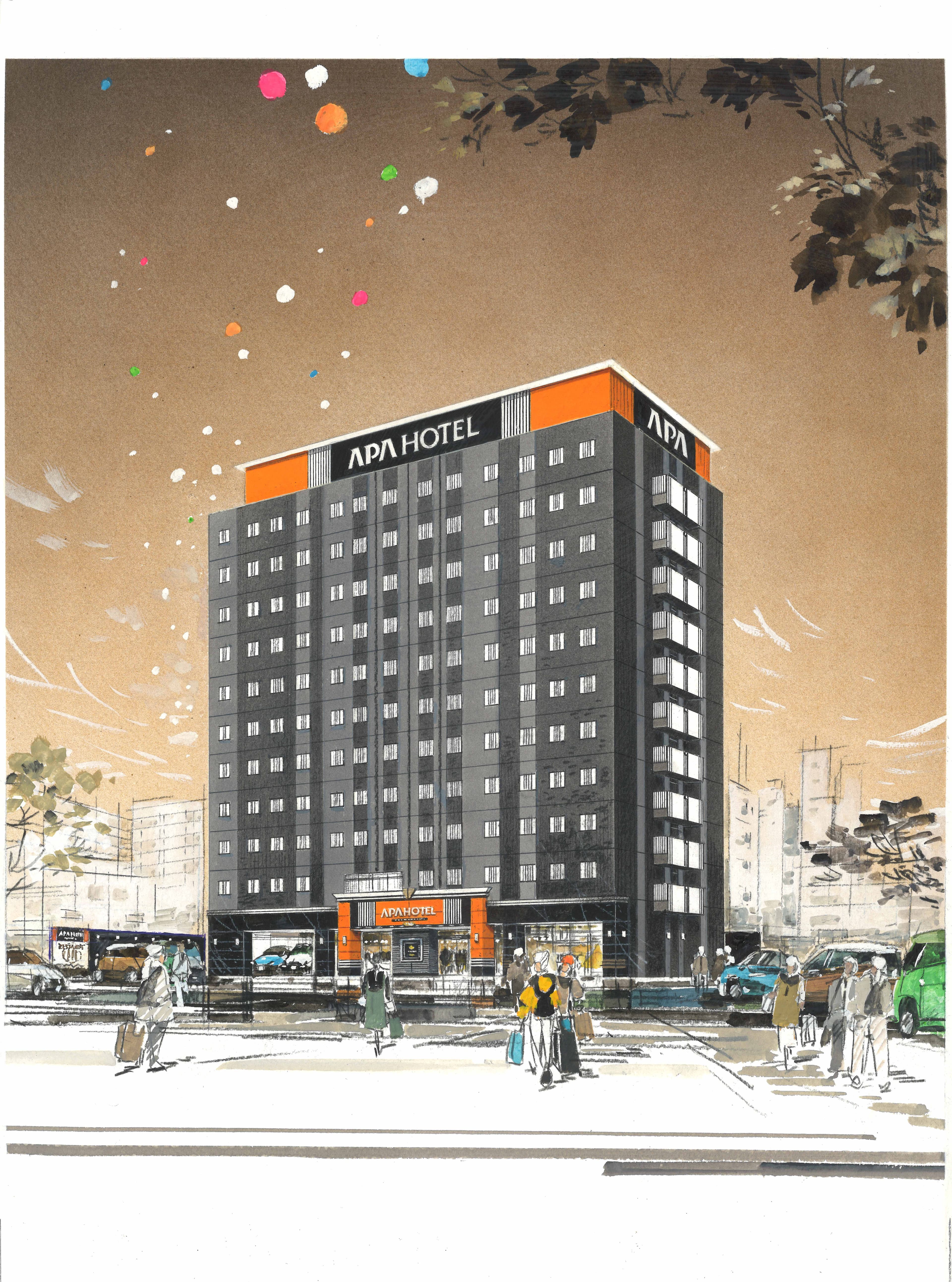 アパホテル〈松山市駅前〉(2026年7月OPEN)